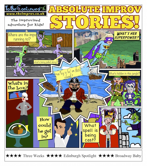 Absolute Improv Stories Poster
